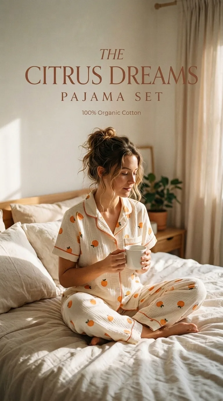 Cotton Gauze Pajama Set