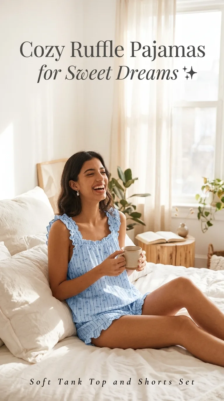 Ruffle Pyjama Set