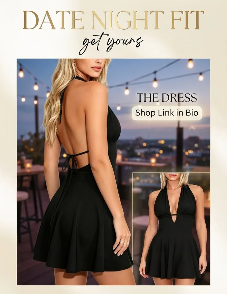 Date night halter