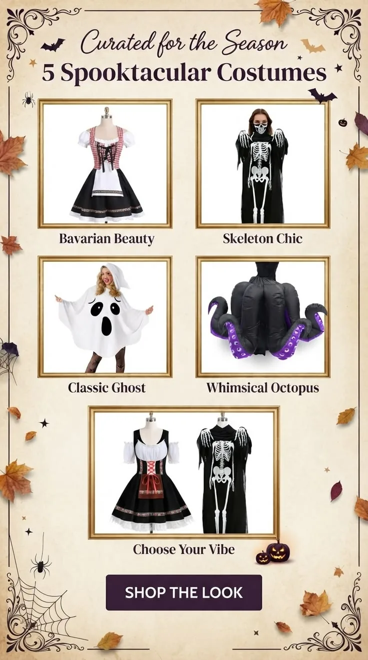Five spooktacular costumes